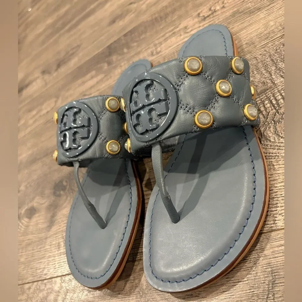 Tory Burch Blue Sandals flip flops